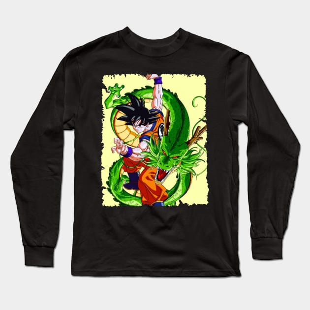 SHEN MERCH VTG Long Sleeve T-Shirt by Mie Ayam Herbal